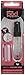 Perfume Pod Clear Refillable Perfume Atomiser with Spray & Genie-S Refill (Pink)