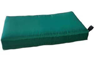 PnH® Waterproof Knee Pad. Kneeling Mat Suitable For Gardening, Outdoors, Work, Praying, Garage, etc. Cushioned Knee Protector With Hanging Loop For Easy Storage (Bright Green)