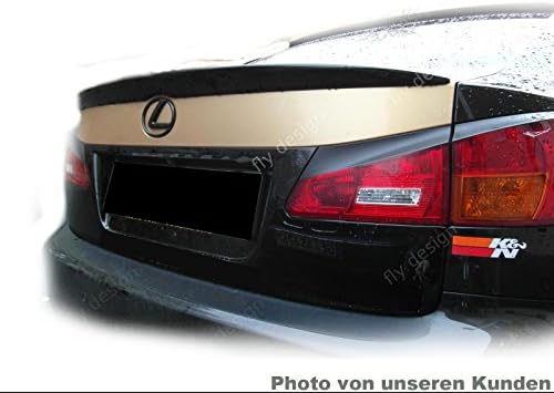 HF207 Rear Spoiler IS250 IS 250 350 Boot Lip Tear-Off Edge Rear Lid