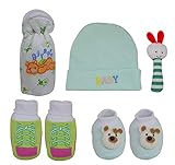 AASA New Born Baby Products Combo Set, Perfect Birthday Gift for New Born Baby, Multicolor, 20 Grams, Pack of 1