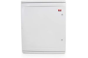 KOOP Elektro Armoire de distribution ABS - Armoire électrique avec verrouillage - Porte avec joint circonférentiel - 500 x 600 x 220 mm - Boîtier industriel IP65 avec plaque de montage galvanisée