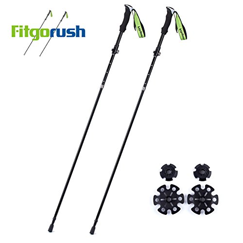 Preisvergleich Produktbild Fitgorush Erwachsene (Unisex) 103410090 Wanderstöcke, 2PCS, 34cm