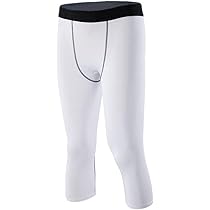 AIMENJOY Confezione Da 2, 3/4 Pantaloni A Compressione Asciugatura Calzamaglia Traspiranti