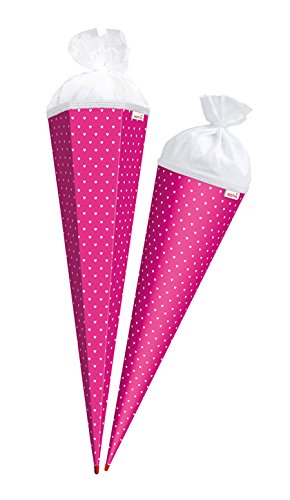 Preisvergleich Produktbild Schultüte 70cm Bastelset Herzen