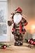 Produktbild bb-10 Shop Weihnachtsmann stehend 50 cm groß Weihnachtsmann Weihnachtsdeko Knecht Ruprecht Santa Claus Nikolaus