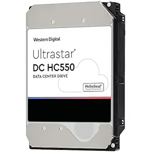 Western Digital WD Ultrastar DC HC550 16TB SATA 6Gb/s 7200RPM 3.5-Inch Data Center HDD (WUH721816ALE6L4)