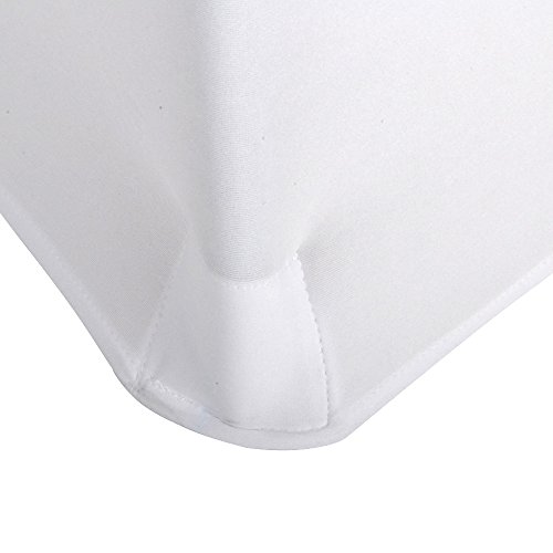 ebuybox® 10st. Stretch Stuhlhusse Stuhlueberzug Stuhlbezug Stuhl Hussen Hochzeit Party Weiss - 4