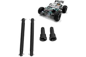 BAFOVY RC CVD Drive Axel 2 St Dogbone Set i Stål med Förbättrad Prestanda Drivaxlar för SCY 16101 16102 16103 16201 1/16 RC B