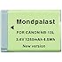 Mondpalast @ Akku Batterie NB13L NB-13L 1250mah 3.6V infochip f&uuml;r Canon PowerShot G7X Mark II g7x G5X G9X PowerShot SX720 HS sx720 hs