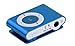 Price comparison product image MOKE New Mini Metal MP3 Support Micro SD TF USB Media Player Music Random for Sports & Running MEMORY EXPANDABLE UP 16GB (NO MEMORY/SD Card) (Blue)
