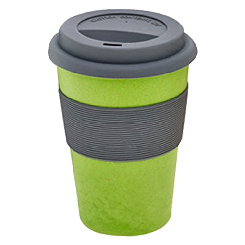 Magu Bambus Coffee2go Becher naturgrün 0,333l mit Sikokondeckel 130465