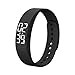 Price comparison product image NICERIO Wristwatch T5S with Vibration in Real Time That Shows Smart Smart Wristband LED Screen Fitness Tracker Smart Watch (Black)