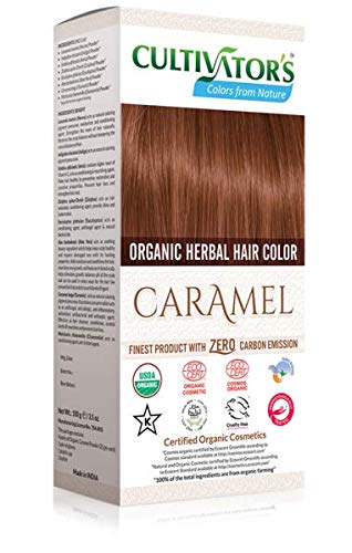 Cultivator's Organic Herbal Hair Colour - Caramel 100g