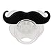 Generic Funny Mustache Beard Infant Baby Pacifier Dummy Dummies Soother w/Back Cover RS.210.00