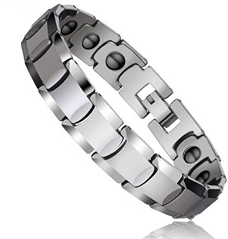 Men's Tungsten Gold Does Not Fade Fashion Bracelet,Metallic-OneSize
