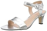Muster: Uni ESPRIT Damen Delfy Met Sanda Riemchensandalen, Grau (Silver 090), 41 EU