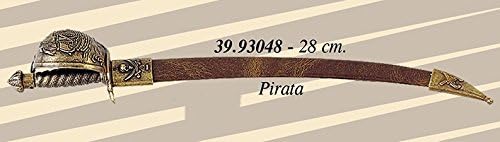 Pirate Sword – Reproduction Miniature with Sheath – Replica – cm 28 Finished
