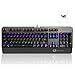 Produktbild NORMIA RITA Blue Switch Mechanical Gaming Keyboard With Colorful Backlit Anti-Ghosting Ergonomic Design Gameboard Computer Keyboard for PC/Laptop/Desktop with Wrist Rest
