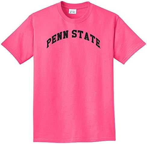 NCAA Penn State Nittany Lions Arch Neon T-Shirt, Neon Pink, 3X-Large