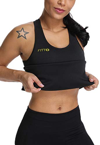 FITTOO Gilet Sudation Yoga Top Debardeur Minceur Sport Fitness pour Homme ou Femme