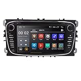 ford galaxy radio Breites Funktionsspektrum: GPS-Navigation, Bluetooth-Freisprecheinrichtung und Musikwiedergabe, Besseres WLAN, 4G, UKW-RDS-Radioempfang, DAB + Radio, USB-Stick und MicroSD-Speicherkarte (bis zu 64 GB), OBD2, Lenkradfernbedienung, Rückseite Kamera mit Cinch-Anschluss