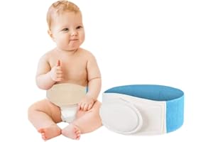 Nabelbruchgürtel Baby. Herniengürtel Für infant. Bauchbinde einstellbare. Säuglingsgürtel Für Neugeborene. Nabelbruch Für Neugeborene. Neugeborenen Baby Supplies - Belltop (BLAU)