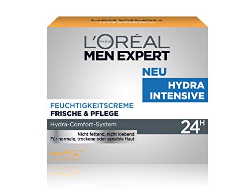 L’Oréal Men Hydra Intensive Feuchtigkeitscreme Gesicht, Feuchtigkeitspflege für Männer, 1er Pack (1 x 50 ml) - 2