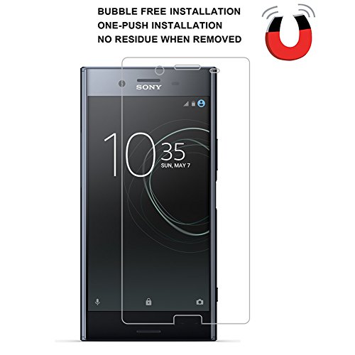 MaxKu Sony Xperia XZ Premium Schutzfolie, [2 Stück] Glasfolie Hartglas 9H Hardness Panzerglas Displayschutz Anti-Kratz Displayschutz für Sony Xperia XZ Premium - 5