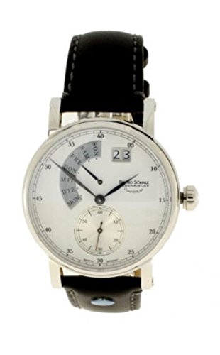 Bruno Shnle Herren-Armbanduhr Analog Quarz Leder 17-13073-921