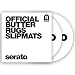 Produktbild Serato osa-sm-wht-br 30,5 cm 'Butter Teppich' Slipmats,, weiß, 1 Paar