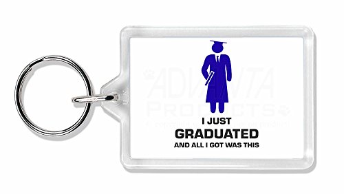 Preisvergleich Produktbild Graduation 'All I Got war dieses ' Foto Schlüsselbund TierstrumpffüllerGeschenk