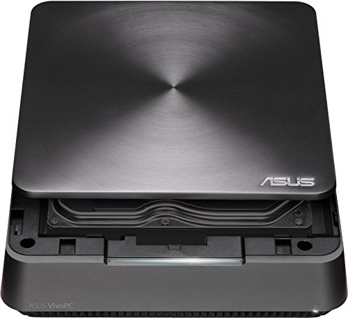 Asus Vivo VM62-G022R Mini Desktop-PC (Intel Core-i5 4210U, 1,7GHz, 4GB RAM, 1TB HDD, Intel HD 4400, Win 8.1) schwarz - 3