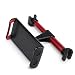Produktbild Haihuic Tablet/Handy Auto Kopfstützenhalterung Universal 360 Grad drehbarer Verstellbarer Rücksitzhalter für iPad iPhone Samsung Galaxy Kindle Feuer 4 bis 11 Zoll Tablet (Rot)