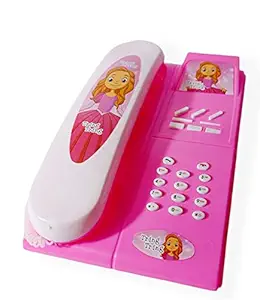 SIZZLER Toys Presents Musical Tring Tring Battery Operated LANDLINE Toy for Kids, {Colour May BE Vary} Size About -19 x 12 x 6 cm; 112 Grams