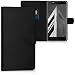 Produktbild kwmobile Hülle für Elephone P8 (2017) - Wallet Case Handy Schutzhülle Kunstleder - Handycover Klapphülle mit Kartenfach und Ständer Schwarz