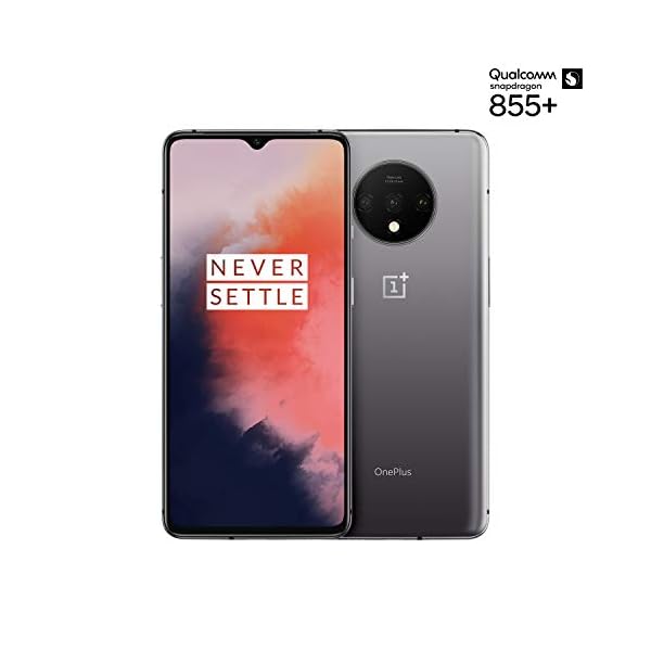 OnePlus 7T Smartphone | 8 GB RAM + 128 GB Speicher | 16,6 cm AMOLED Display 90Hz Screen | Triple Kamera + Front-Kamera | Warp Charge 30