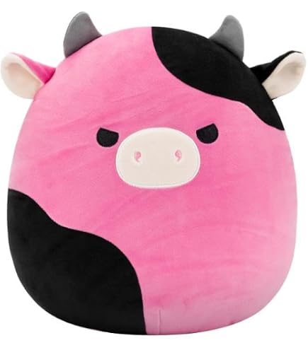 Squishmallows SQCR06624 Rutanya The Cow 30 Cm Official Jazwares Plush Super Soft Cuddly Toy