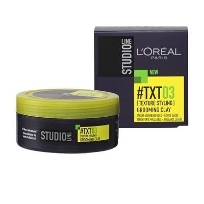 LOREAL STUDIO LINE #TXT03 (TEXTURE STYLING) GROOMING CLAY 75mL