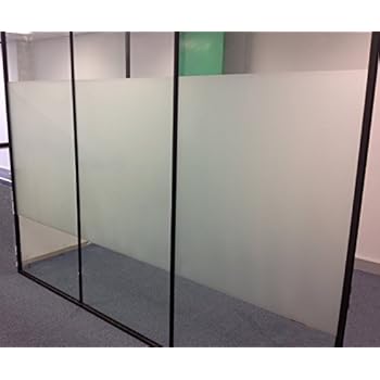 Image result for Privacy Frosted Window Film Self-Adhesive Static Film