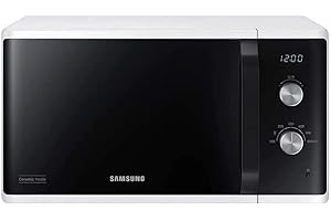 Samsung MW3500 MS23K3614AW/EG / 800 W / 23 L vano cottura / 48,9 cm di larghezza/interno in ceramica smaltata antigraffio / 6 livelli di potenza/bianco