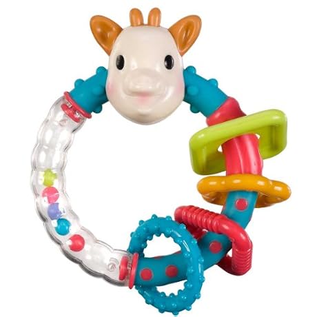 Vulli Fresh Touch Sophie la Girafe Hochet Multi textu