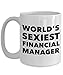 Produktbild Die sexyste Finanzmanager-Becher-Geschenk-Keramik-Kaffeetasse der Welt