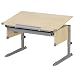 Produktbild Kettler College Box II Kinderschreibtisch – höhenverstellbarer Schülerschreibtisch MADE IN GERMANY – flexible Höhen- und Neigungsverstellung – perfekter Wegbegleiter für Ihr Kind – Ahorn & silber