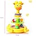 Fajiabao Birthday Gifts for Kids Baby Gifts Funny Rotary Giraffe with Colorful Balls and Loops for Early Educational Learning