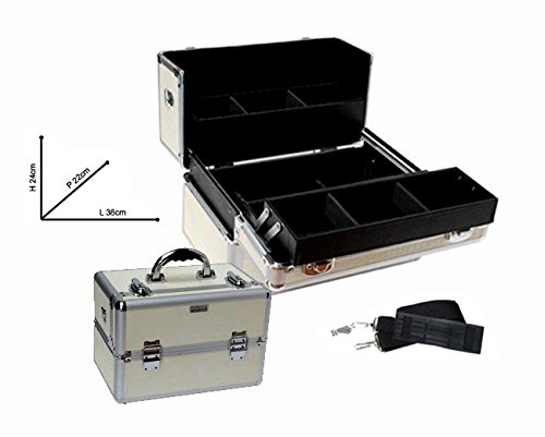 Trolley 3 Trays Ivory Case Parisax 6 Months Guarantee (E)