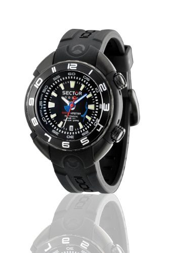 Sector Herren-Armbanduhr XL Analog Automatik Kautschuk R3221178025 Sector Herren-Armbanduhr XL Analog Automatik Kautschuk R3221178025