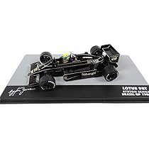 Kit Maquette Auto Modelli E HiFi 1/43 - Lotus 98 JPS Delonghi F1 1986 D'Ayrton Senna