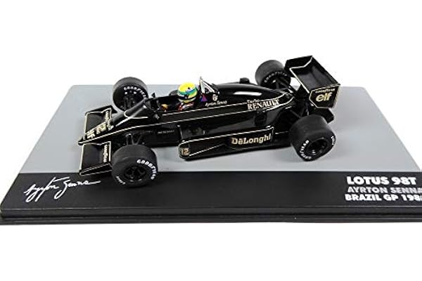 OPO 10 - Ayrton Senna Lotus 98T #12 - Brasilien GP Formule 1-1986 1:43 Altaya (711)