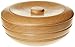 Executive Shaving Handcrafted Beech Wood Bowl with Lid