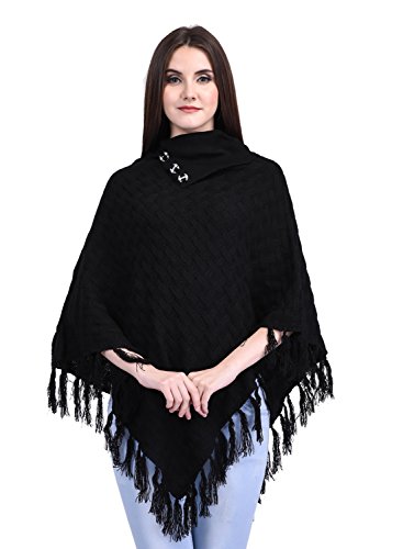 eWools Women Ladies Girls Winter Wear Self eye Design Woolen Poncho RS.898 (65.00% Off) - Amazon